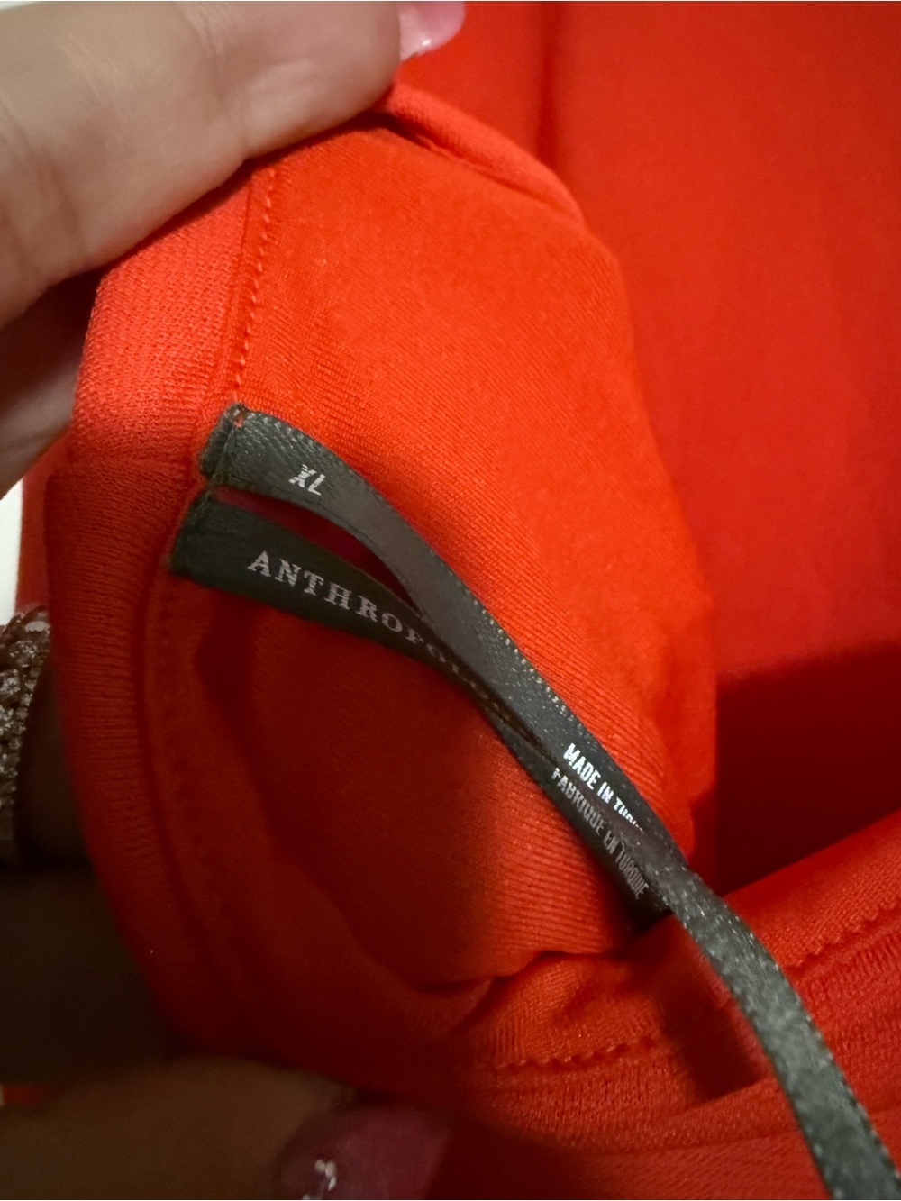 Anthropologie Red Halter Dress - Picture 8 of 9